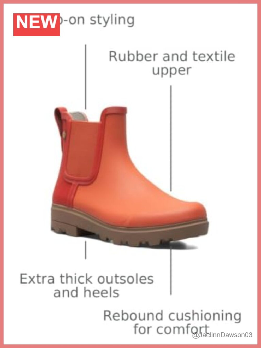 BOGS Holly Chelsea Women's Waterproof Ankle Boots - Picture 2 of 6